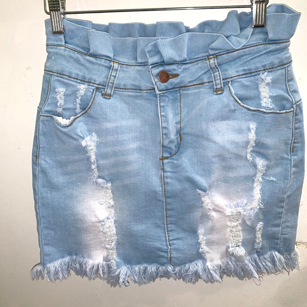 Denim skirt
